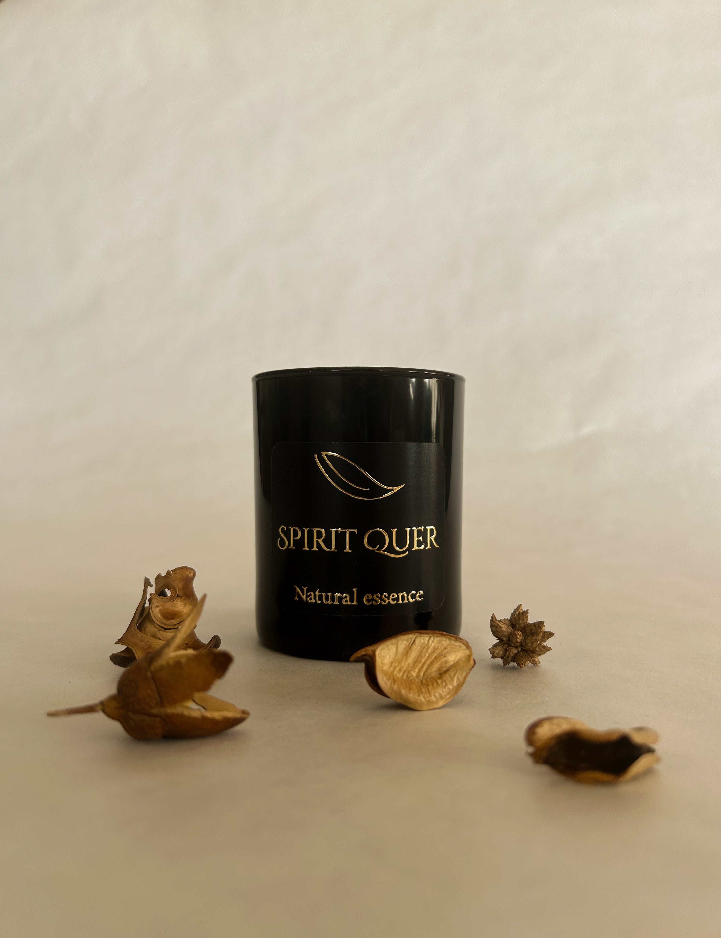 aroma ámbar&sándalo. 100% de soja natural. Sin parafinas